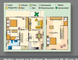 Bargm�hl 9, 100 qm, direkt am Golfplatz